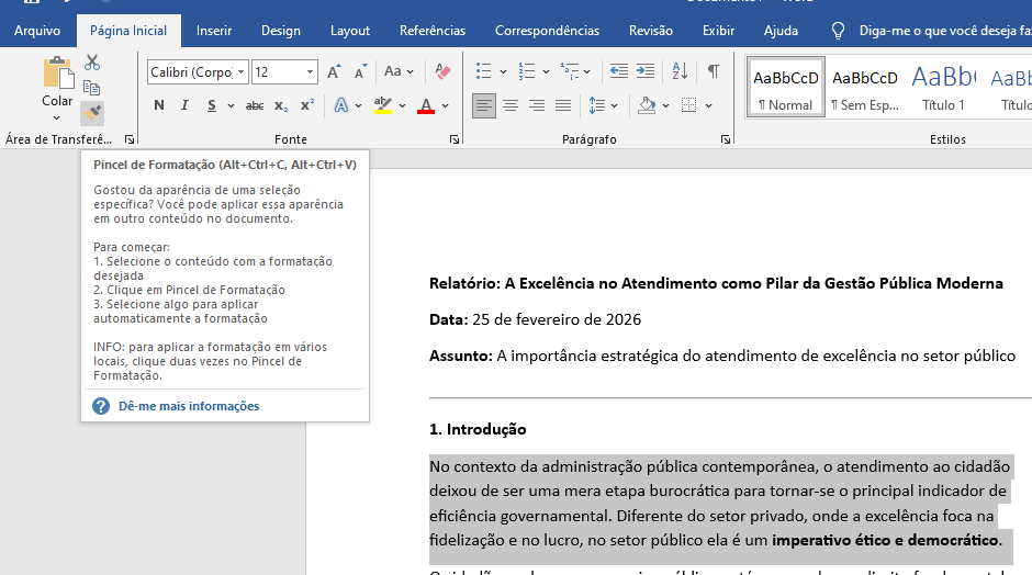 Interface do grupo "Fonte" destacando a ferramenta de remoção de estilos.