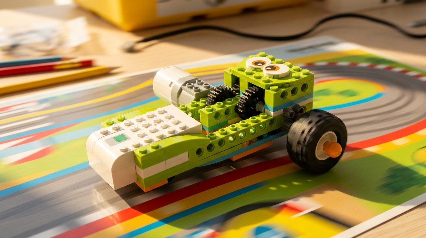 Gearboy: Engenharia com Lego e a Matemática da Velocidade