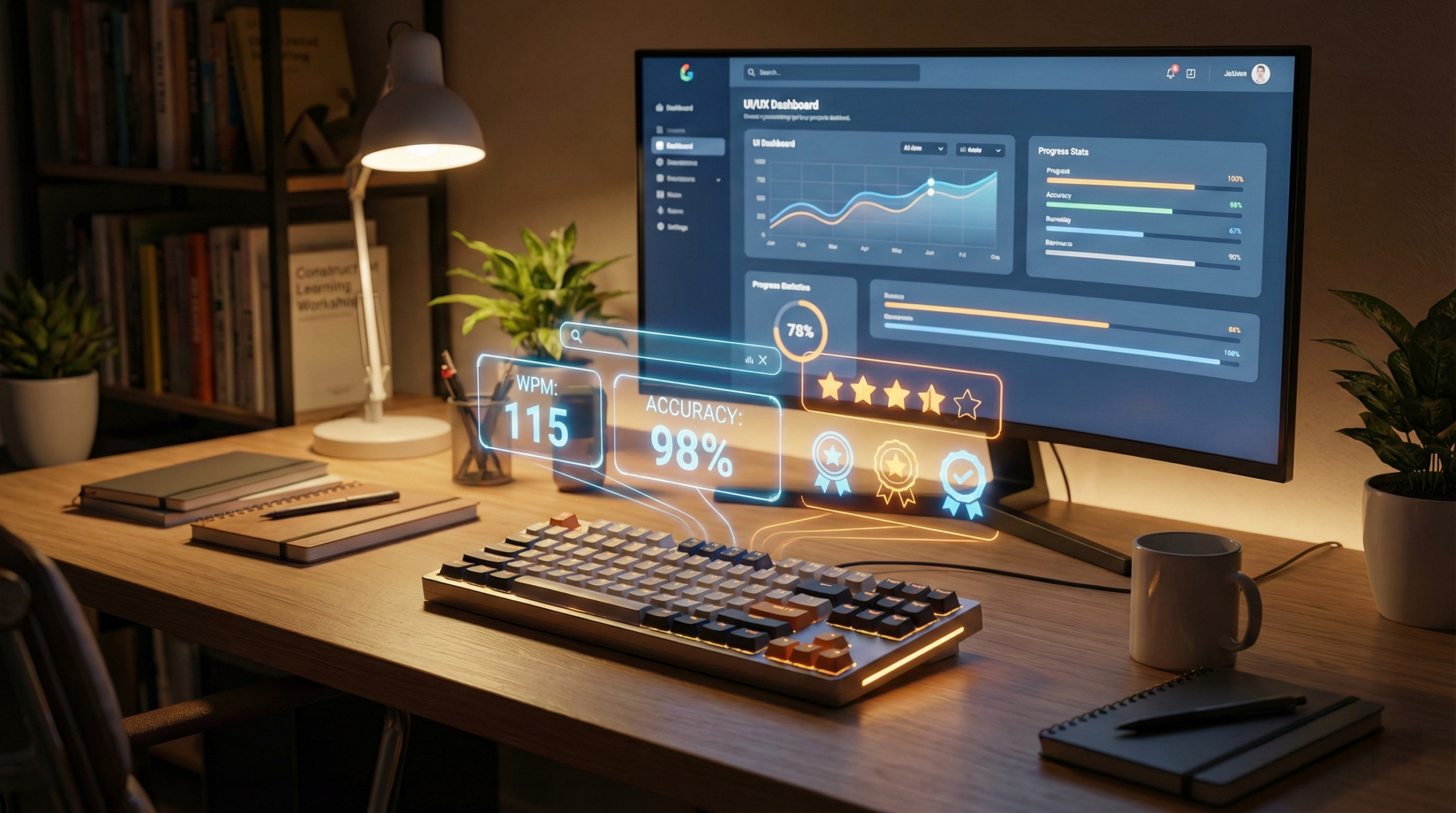 Domine o Teclado: Digitação Prática com Typing.com
