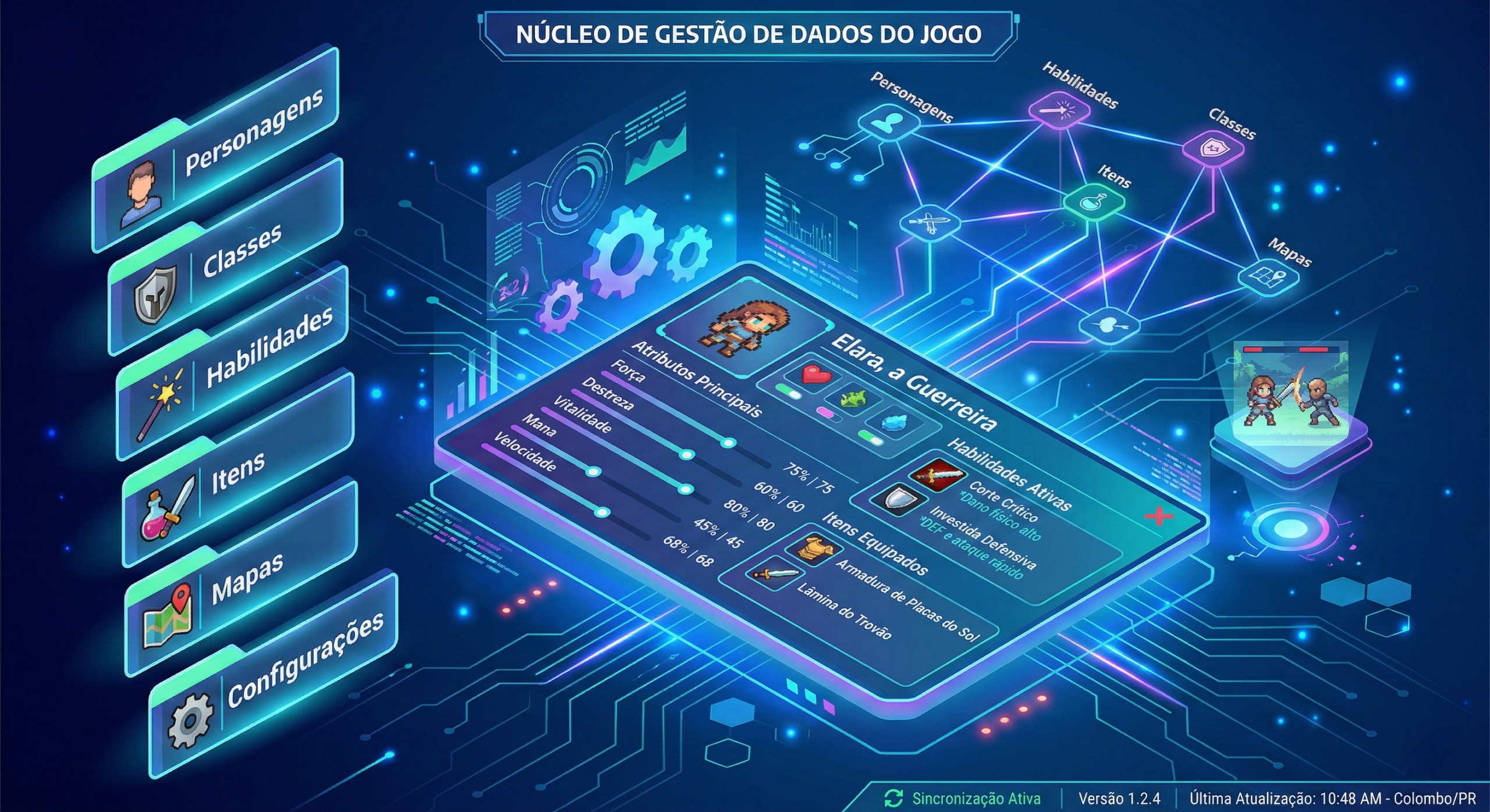 Aula 6: Estruturando o Cérebro Lógico e a Capa do Jogo