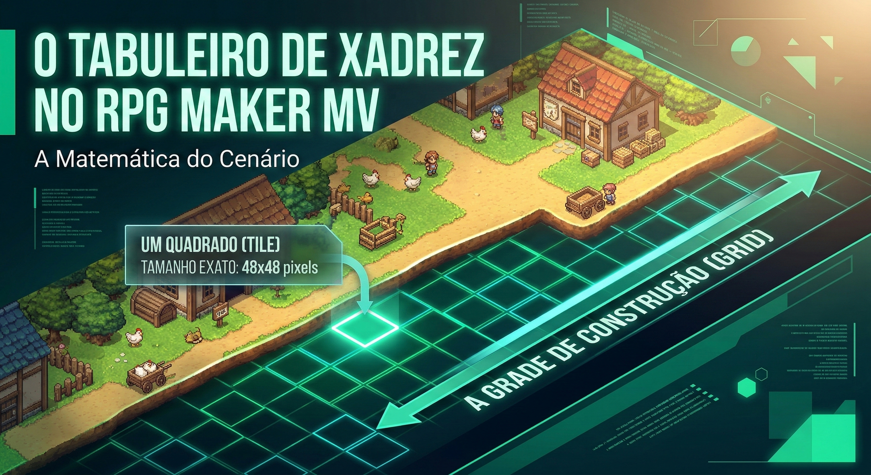 Construção de um mapa em camadas.