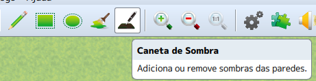Ícone da Caneta de Sombra.